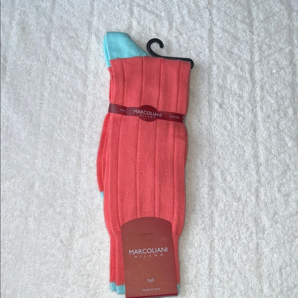 Marcoliani Milano Pima Cotton Ribbed Socks - Picture 1 of 8